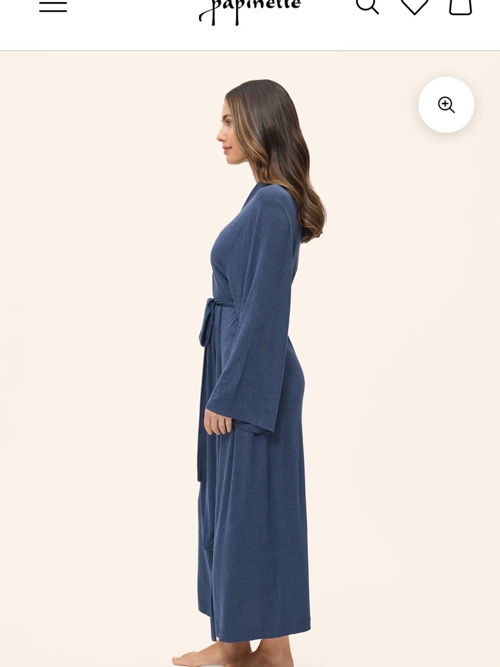 Papinelle Long Robe - Picture 3 of 5